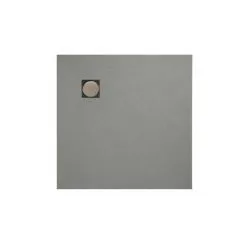 LAZER Receveur De Douche à L'italienne Panodur - Evacuation Excentrée - 90x120cm - Sans Siphon