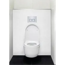 LAZER Habillage Bâti-support Décofast Blanc Satiné