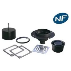 Siphon De Sol Rotaflux NF Sortie Verticale Sans évacuation Secondaire - Lazer