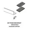 Kit De Pose Démontable Decofast Habillage Bâti-support - Lazer