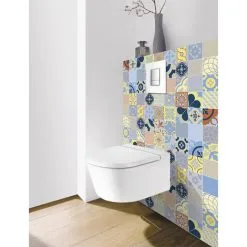 Panneau Mural Decofast - Vintage - Pour Habillage Bâti-support - 1500 X 1200 X 3 Mm - Patchwork Color - Lazer