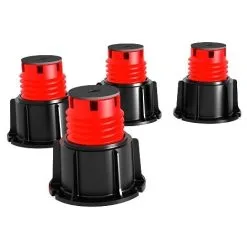 Plot Stabilibac - Lot De 4 Pieds + Rallonge Pour Bac à Douche - Lazer 150624