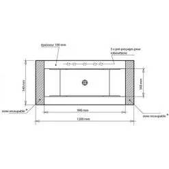 Plan Vasque à Carreler AERO Panodur - Lazer 330701 -LAZER Soldes Magasin 6270958 5