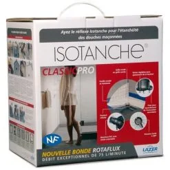 LAZER Isotanche Classic Pro Grille Carrée - Sortie Verticale Ø50mm - 1800x2000mm