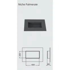 Niche à Carreler Palmeraie 400x200 Mm - Lazer 390241 -LAZER Soldes Magasin 6504172 3