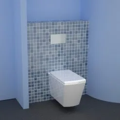 Easy Bati Habillage Universel Pour WC Bâti-support - Lazer 391011 -LAZER Soldes Magasin 6537691 3